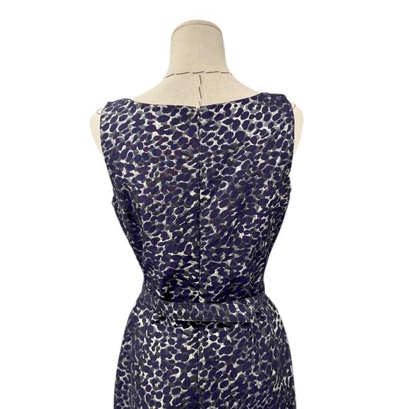 Rickie Freeman Teri Jon Purple 3 Piece‎ Ruffled Collar Knee Length Dress Size 4 - Picture 5 of 13